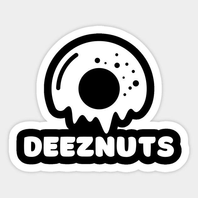 DeezNuts or Donuts Sticker by RealNakama